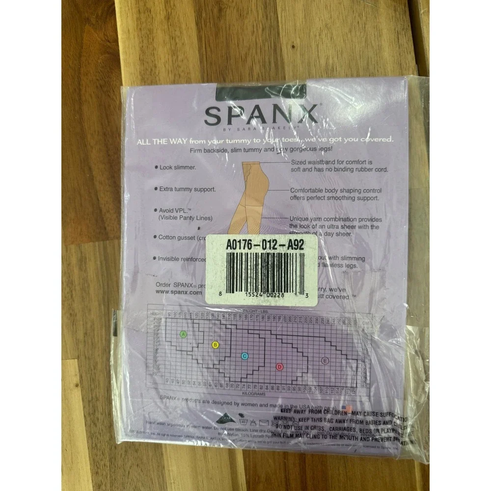 Spanx Bundle 3pk Size D All The Way Hose Black‎ Two-Timin Reversible Tights NEW